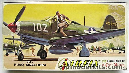 Airfix 1/72 Bell P-39Q Airacobra Craftmaster, 1225-50 plastic model kit